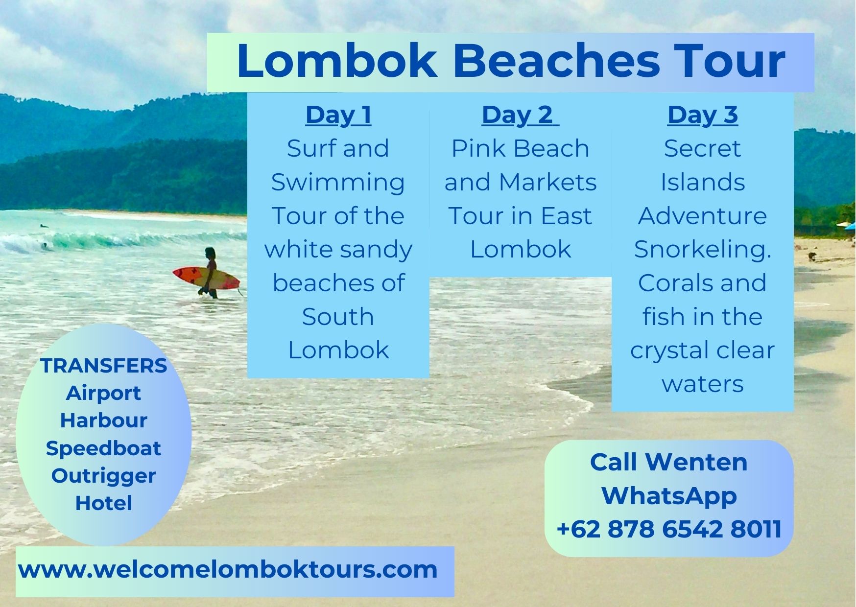 Lombok Beaches Tour(1)